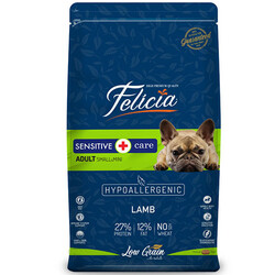 Felicia - Felicia Düşük Tahıllı Kuzu Etli Küçük ve Orta Irk Köpek Maması 3 Kg 