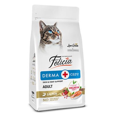 Felicia Hypoallergenic Düşük Tahıllı Somonlu Kedi Maması 12 Kg + Temizlik Mendili