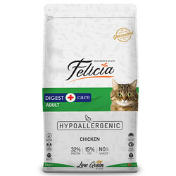 Felicia - Felicia Düşük Tahıllı Yetişkin Tavuk Etli Kedi Maması 2 Kg