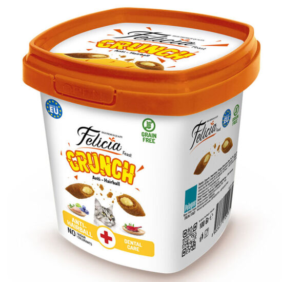 Felicia Hairball Crunch Tahılsız Kedi Ödül Maması 100 Gr - 1