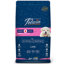 Felicia - Felicia Puppy Düşük Tahıllı Kuzu Etli Büyük Irk Yavru Köpek Maması 15 Kg 