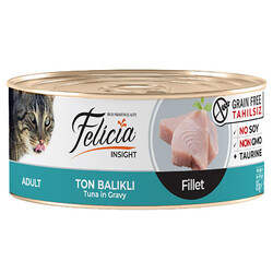 Felicia - Felicia Ton Balıklı Fileto Tahılsız Kedi Konservesi 85 Gr