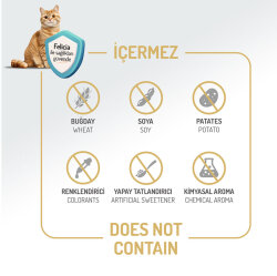 Felicia Hypoallergenic Urinary Sterilised Somonlu Kısırlaştırılmış Kedi Maması 12 Kg + Gimcat 20 Gr Multivitamin Paste - 6