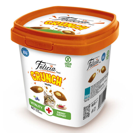 Felicia Vitality Crunch Tahılsız Kedi Ödül Maması 100 Gr - 1