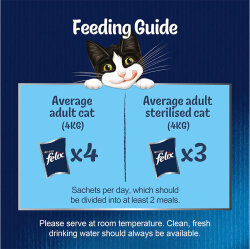 Felix Pouch Le Ghiottonerie Somonlu Yaş Kedi Maması 85 Gr - 2