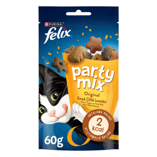 Felix Party Mix Karışık Çiftlik Lezzetleri Kedi Ödülü 60 Gr - 1
