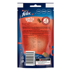 Felix Party Mix Karışık Izgara Lezzetleri Kedi Ödülü 60 Gr - BOX - 8 Adet - 3