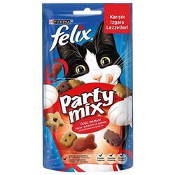Felix - Felix Party Mix Karışık Izgara Lezzetleri Kedi Ödülü 60 Gr