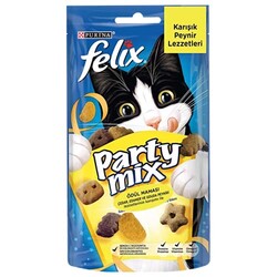 Felix - Felix Party Mix Karışık Peynir Lezzetleri Kedi Ödülü 60 Gr