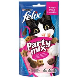 Felix - Felix Party Mix Karışık Piknik Lezzetleri Kedi Ödülü 60 Gr