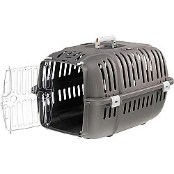 Ferplast Jet 20 (Gri) Kedi ve Küçük Irk Köpek Taşıma Çantası 37x57x33 Cm - 2