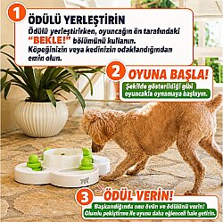 Ferplast Poker İnteraktif Kedi ve Köpek Labirent Oyuncağı - 5
