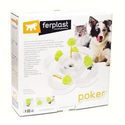 Ferplast - Ferplast Poker İnteraktif Kedi ve Köpek Labirent Oyuncağı
