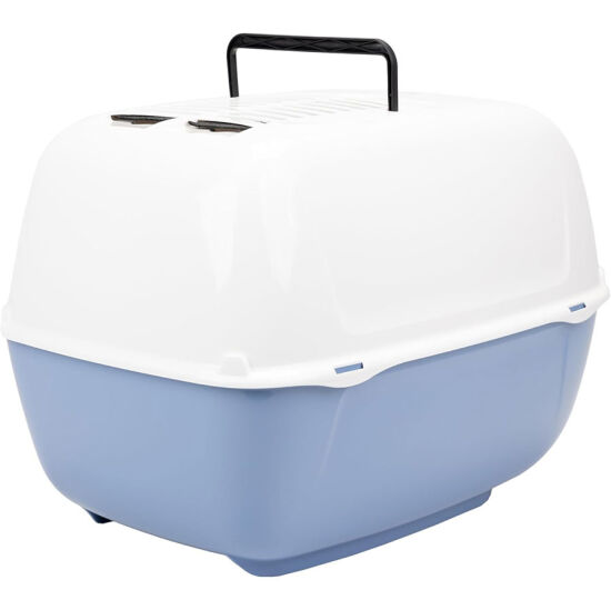 Ferplast Prima Azzurra Kapalı Kedi Tuvaleti Turkuaz - 2