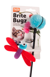 Flamingo - Flamingo 1030499 Brite Bugz Sesli Kedi Oltası Yusufçuk