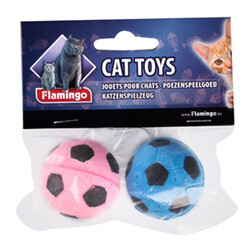 Flamingo 504501 Sponge Balls Sünger Kedi Topu 2'li Paket - Flamingo