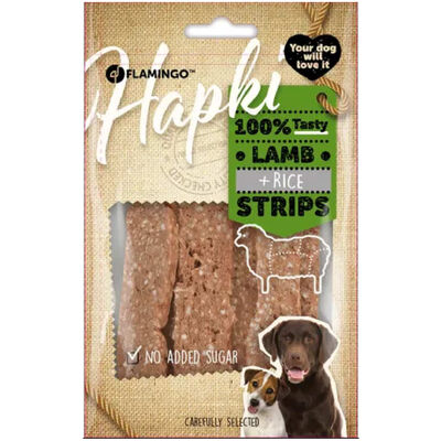 Flamingo 511233 Lamb Rice Strips Kuzu Etli Ödül Çubukları 85 Gr