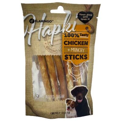 Flamingo 512448 Munchy Sticks Tavuk Etli Köpek Ödül Çubukları 80 Gr - 5'li Paket