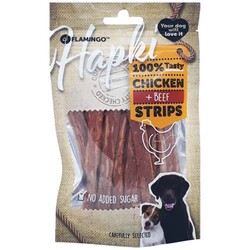 Flamingo - Flamingo 513630 Chicken Marbled Strips Tavuk ve Biftekli Köpek Ödül Şeritleri 85 Gr