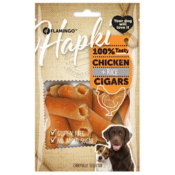 Flamingo - Flamingo 514120 Chicken Cigars Tavuk Etli Rulo Köpek Ödülü 85 Gr