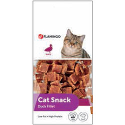 Flamingo - Flamingo 560600 Cat Snack Duck Fillets Ördek Etli Kedi Ödülü 50 Gr