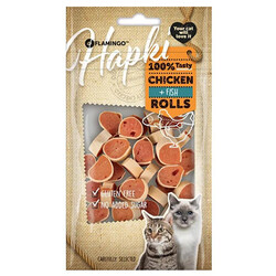 Flamingo - Flamingo 560601 Cat Snack Tavuklu Balıklı Kedi Ödülü 50 gr