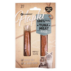 Flamingo - Flamingo 561005 Hapki Boiled Tuna Meat - Pişirilmiş Tuna Etli Kedi Ödül Maması - 35 Gr - 2'li Paket