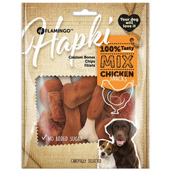 Flamingo - Flamingo 512526 Chicken Mix Tavuklu Karışık Köpek Ödülü 170 gr