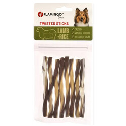 Flamingo - Flamingo 516741 Duetto Twist Sticks Kuzu ve Pirinç 85 Gr