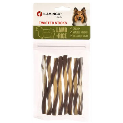 Flamingo 516741 Duetto Twist Sticks Kuzu ve Pirinç 85 Gr