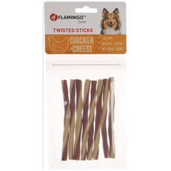 Flamingo - Flamingo 516740 Duetto Twist Sticks Tavuk ve Peynir 85 Gr