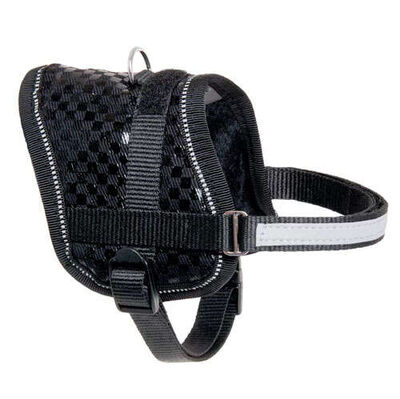 Flamingo Eeny Meeny Köpek Göğüs Tasması 36-46 Cm - Siyah - 1