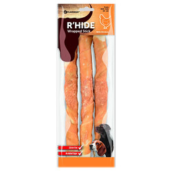 Flamingo - Flamingo 519637 R'Hide Chicken Wrapped Stick 30 mm - 25 cm