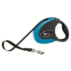 Flexi Collection Otomatik Mavi Şerit Gezdirme Medium 5 Mt - Flexi