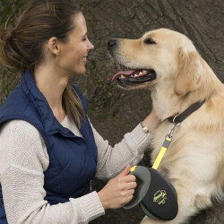 Flexi Giant Otomatik Şerit Köpek Gezdirme Kayışı 8 Mt Siyah Large - 4