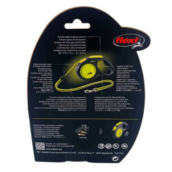 Flexi New Neon Otomatik Sarı Şerit Gezdirme Medium 5 Mt - 2