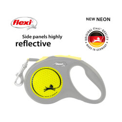 Flexi New Neon Otomatik Turuncu Şerit Gezdirme Small 5 Mt - 4