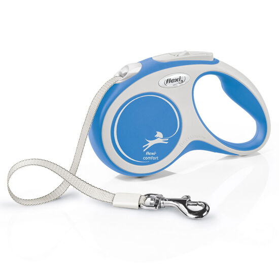 Flexi New Comfort Otomatik Mavi Şerit Gezdirme Small 5 Mt - 1