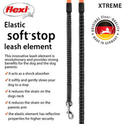 Flexi Xtreme Otomatik Şerit Köpek Gezdirme Kayışı 3 Mt (Turuncu) XS - 3