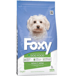 Foxy 25 / 16 Small Mini Kuzu Etli Küçük Irk Köpek Maması 3 Kg - Foxy
