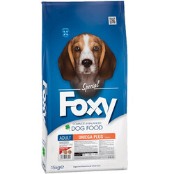 Foxy 25 / 16 Somonlu Yetişkin Köpek Maması 15 Kg - Foxy