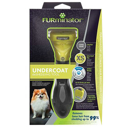 FURminator - FURminator 691693 Long Hair Uzun Tüylü Köpek Tarağı - XSmall