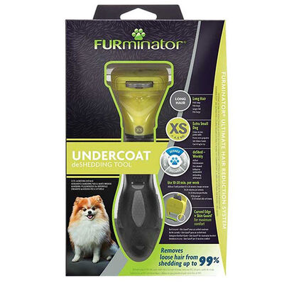 FURminator 691693 Long Hair Uzun Tüylü Köpek Tarağı - XSmall