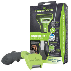 FURminator - FURminator 691654 Long Hair Uzun Tüylü Köpek Tarağı - Small