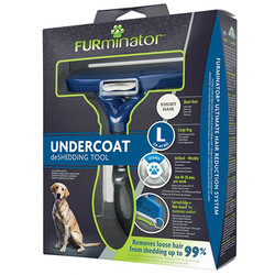 FURminator - FURminator 691656 Short Hair Kısa Tüylü Köpek Tarağı - Large