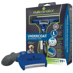 FURminator - FURminator 691657 Long Hair Uzun Tüylü Köpek Tarağı - Large