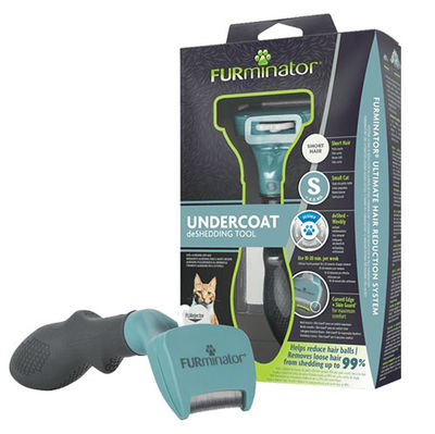 FURminator T691738 Short Hair Kısa Tüylü Kedi Tarağı - Small - 1