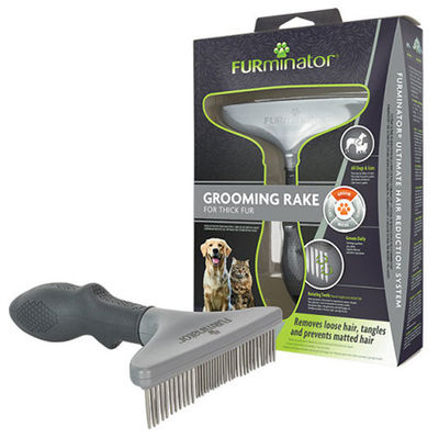 FURminator 691664 Tek Sıra Sık Dişli Kedi ve Köpek Tarağı