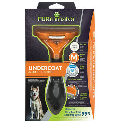 FURminator 691665 Short Hair Kısa Tüylü Köpek Tarağı - Medium