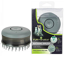 FURminator 691666 Kedi ve Köpek Banyo Fırçası - FURminator